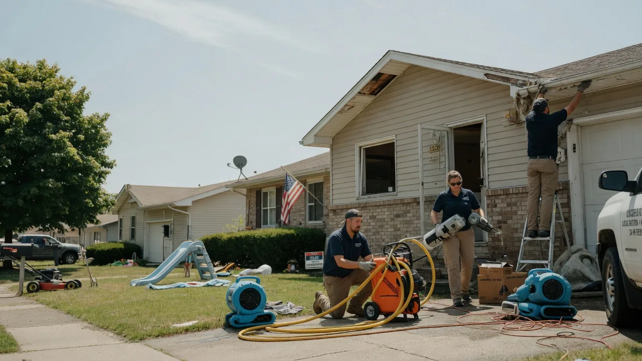 Water Damage Restoration in East Springfield, OH near me